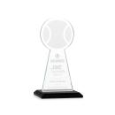 Edenwood Tennis Black Obelisk Crystal Award