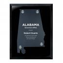 Frosted Acrylic Cutout Alabama Plaque