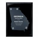 Frosted Acrylic Cutout Georgia Plaque