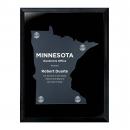 Frosted Acrylic Cutout Minnesota Plaque