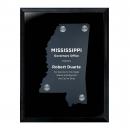 Frosted Acrylic Cutout Mississippi Plaque