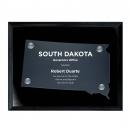 Frosted Acrylic Cutout South Dakota Plaque