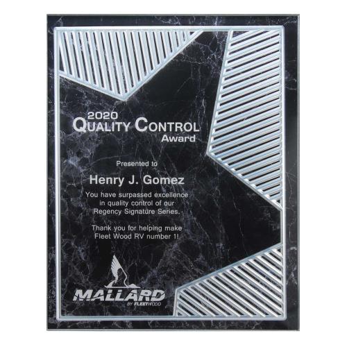 Corporate Awards - Acrylic Corporate Awards - Grooved Brilliance Acrylic Plaque