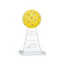 Edenwood Pickleball VividPrint/Etch Clear Obelisk Crystal Award