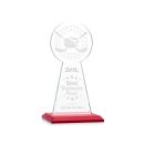 Edenwood Hockey Red Obelisk Crystal Award