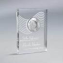 Crystal Tablet Medallion Award
