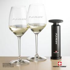 Employee Gifts - Swiss Force Effortless Opener & RIEDEL Extreme Wine