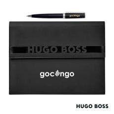 Employee Gifts - Hugo Boss Ballpoint Pen & A5 Folder Set