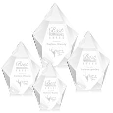 Employee Gifts - Devron Clear Crystal Award