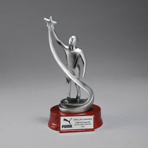 Corporate Awards - Resin Awards - Reach for the Stars Award