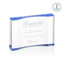 Langworth Blue Rectangle Acrylic Award