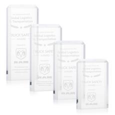 Employee Gifts - Powell Clear Rectangle Acrylic Award