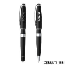 Employee Gifts - Cerruti 1881 Bicolore Ballpoint & Rollerball Pen Gift Set