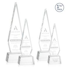 Employee Gifts - Springfield Clear on Robson Base Crystal Award