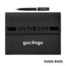 Hugo Boss&reg; Ballpoint Pen & A5 Folder Set