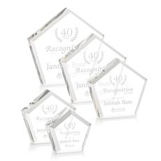 Genosee Crystal Award - Corporate Recognition Gifts