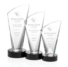 Brampton Black Peak Crystal Award - Crystal Awards