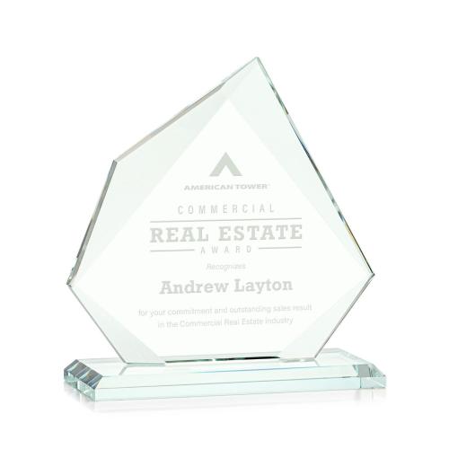 Corporate Awards - Glass Awards - Jade Glass Awards - Lexus Jade Peak Glass Award