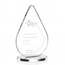 Glenhazel Starfire Flame Crystal Award