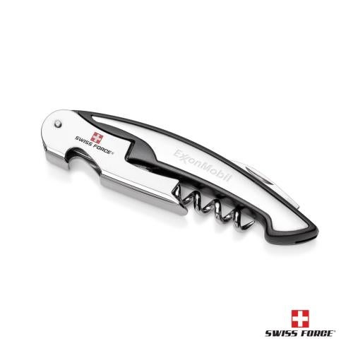 Corporate Recognition Gifts - Etched Barware - Swiss Force&reg; Impressive Wine Tool