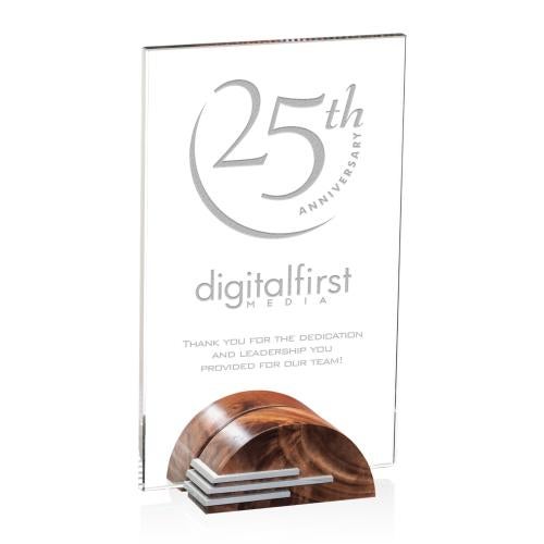 Corporate Awards - Eco Friendly Awards - Wood Awards - Calypso Rectangle Award