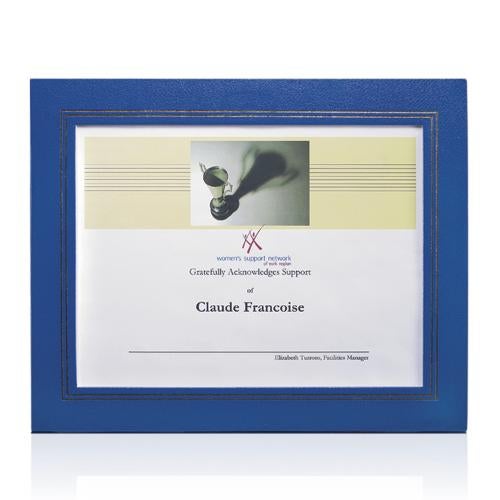 Corporate Awards - Certificate Frames - Honors Certificate Holder