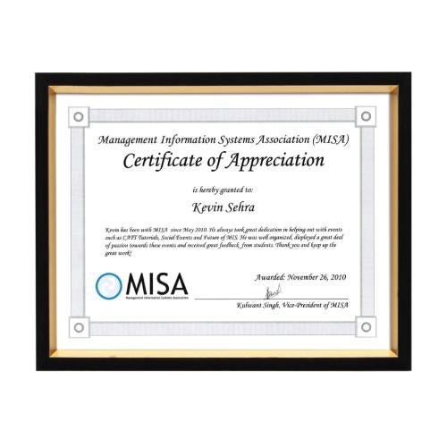 Corporate Awards - Certificate Frames - Napier Certificate Frame