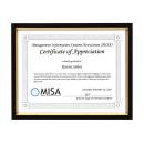 Napier Certificate Frame