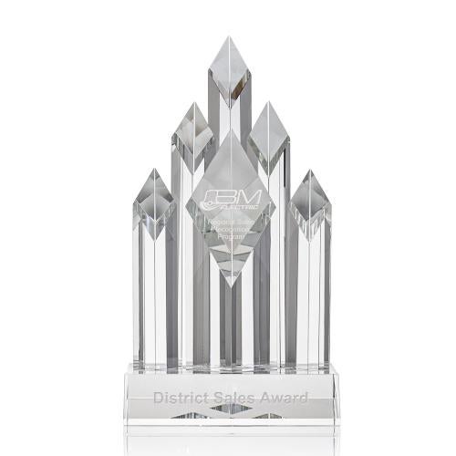 Corporate Awards - Crystal Awards - Jefferson Crystal Award