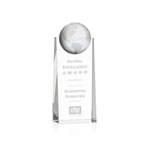 Corporate Awards - Sales Awards - Sherbourne Globe Spheres Crystal Award