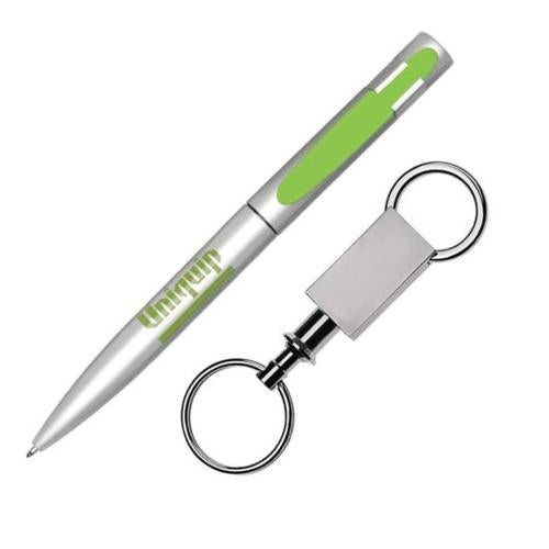 Corporate Recognition Gifts - Executive Gifts - Harmony Pen/Keyring Gift Set
