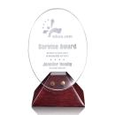 Fresco Circle Crystal Award