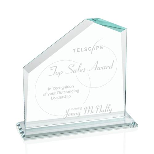 Corporate Awards - Sales Awards - Fairmont Clear Peak Crystal Award