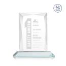 Messina Starfire Rectangle Crystal Award