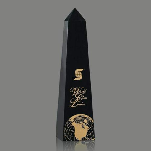 Corporate Awards - Sales Awards - Marble Obelisk Stone Award