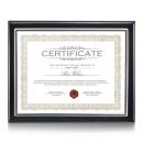 Oakleigh Certificate Holder - Black