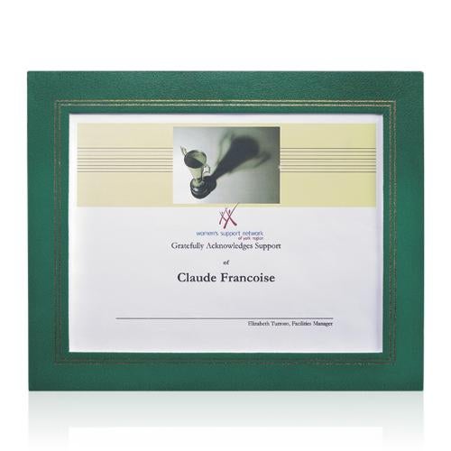 Corporate Awards - Certificate Frames - Cornell Certificate Holder