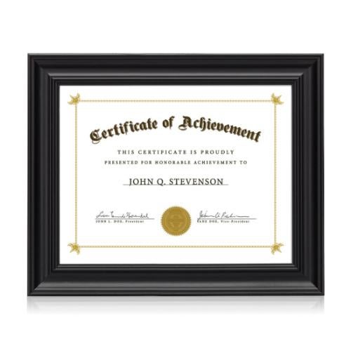 Corporate Awards - Certificate Frames - Stellarton Certificate Frame