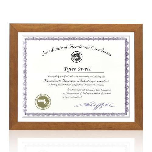 Corporate Awards - Certificate Frames - Norwich Certificate Frame
