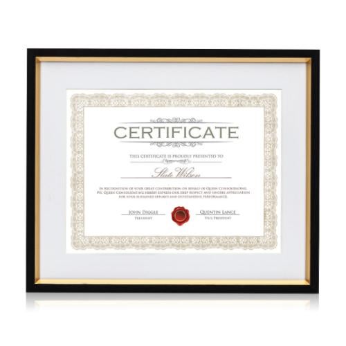 Corporate Awards - Certificate Frames - Luxor Certificate Frame