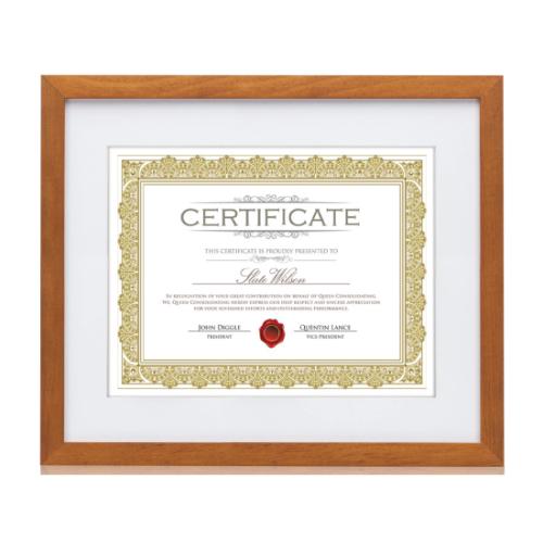 Corporate Awards - Certificate Frames - Aberdeen Certificate Frame