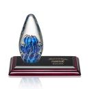 Contempo Glass on Rosewood Base Award