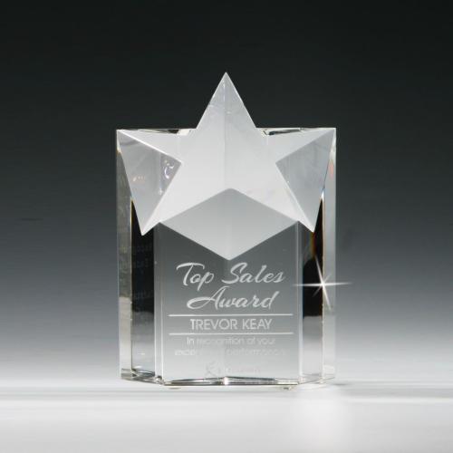 Corporate Awards - R.S. Owens - Star Pillar Star Crystal Award