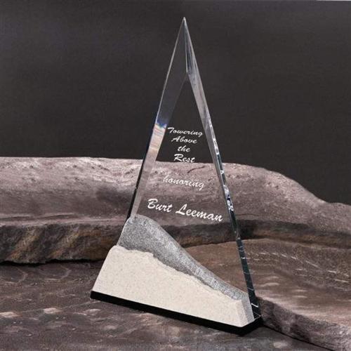 Corporate Awards - Acrylic Awards - Summit Peak Acrylic Award