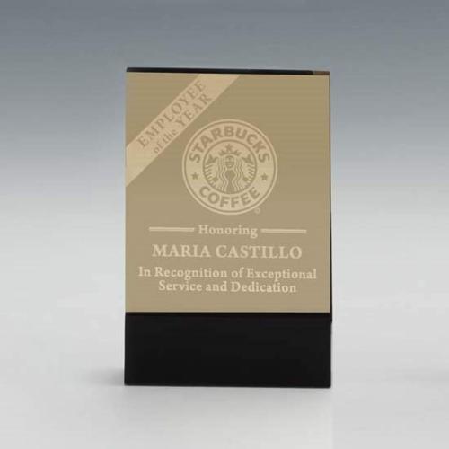 Corporate Awards - Budget Awards & Trophies - Declaration Rectangle Acrylic Award