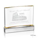 Cornerstone Gold Rectangle Acrylic Award