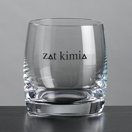 Corporate Recognition Gifts - Etched Barware - Valemount OTR - Imprinted