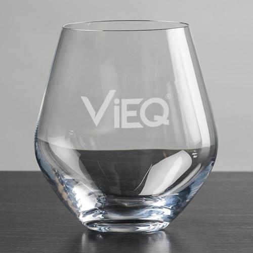 Corporate Recognition Gifts - Etched Barware - Graydon OTR/DOF - Imprinted