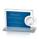 Calvina Globe Spheres Crystal Award