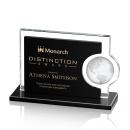 Calvina Globe Spheres Crystal Award